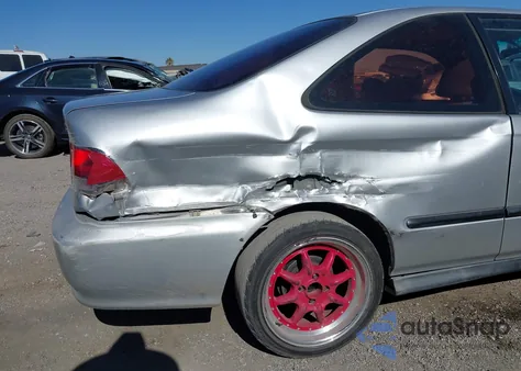 1999 Honda Civic Dx from USA, damaged, VIN 1HGEJ6224XL034652